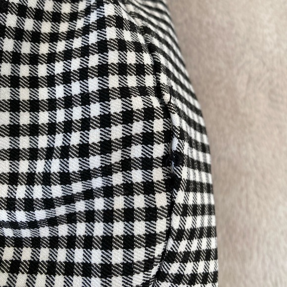 Garage Stretchy Gingham Pants - Picture 6 of 7